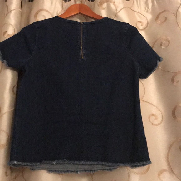 merona denimn shirt - Picture 4 of 4